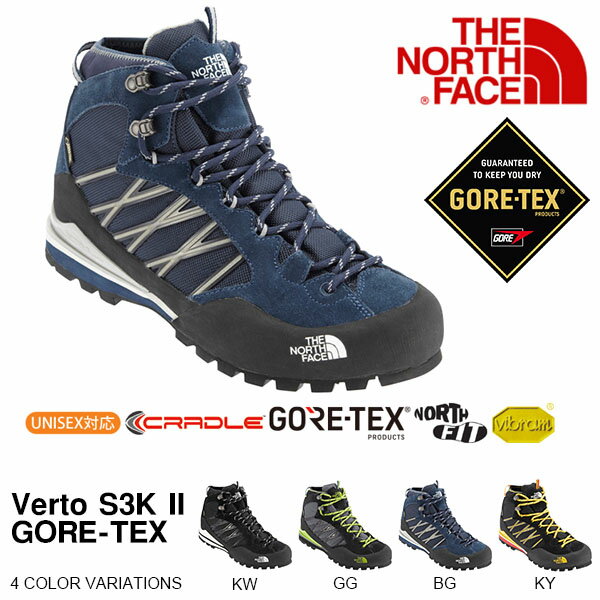送料無料 悪天候に強いGORE,TEX 軽量防水 アウトドア ブーツ ザ・ノースフェイス